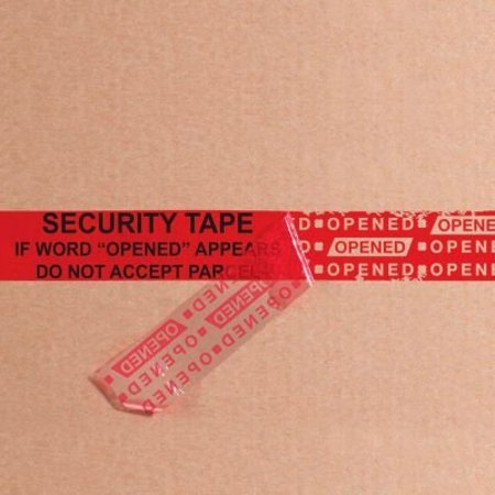 BOX PACKAGING Tape Logic® Secure Tape 2" x 60 Yds. 2.5 Mil Red - 1 Pack T90160RD1PK